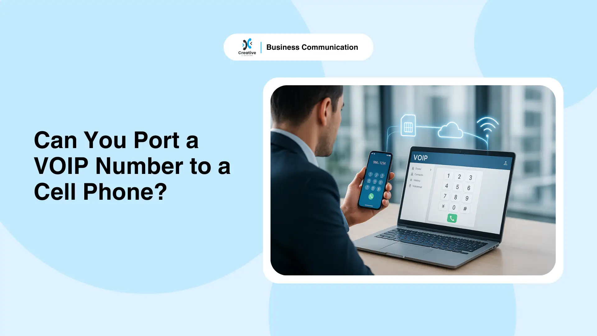 Can You Port a VOIP Number to a Cell Phone?